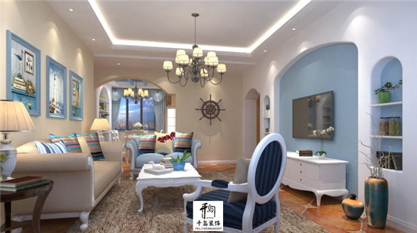 地中海風格好不好？洛陽地中海風格裝修案例
