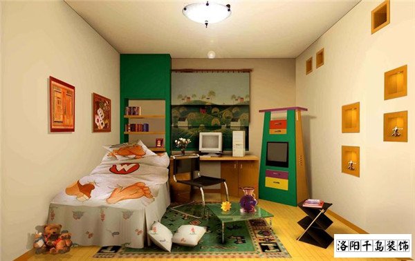 兒童房裝修細(xì)節(jié)——兒童地墊，保衛(wèi)孩子爬行