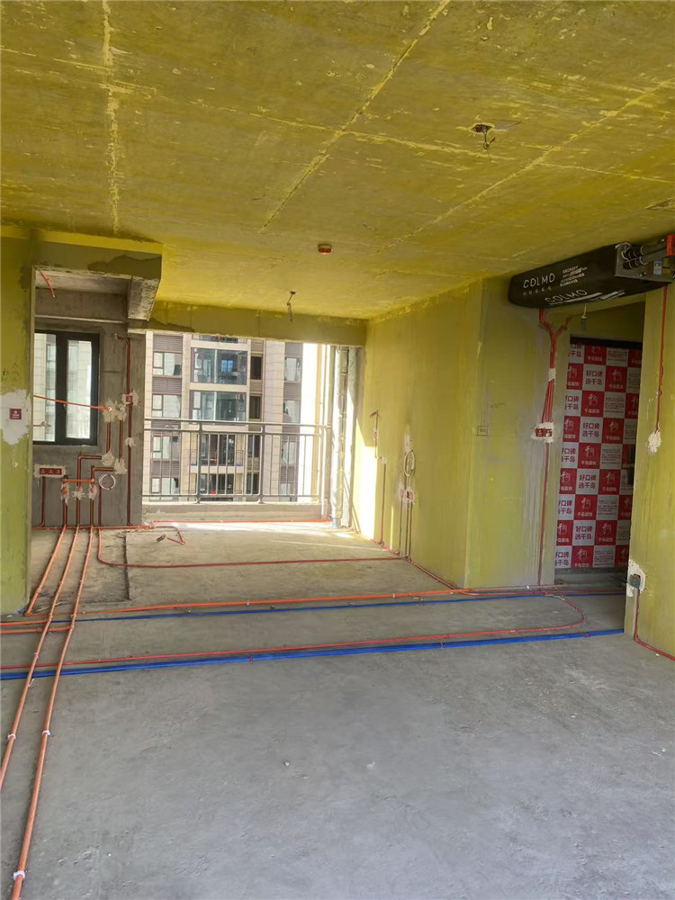 洛陽千島裝飾水電施工現(xiàn)場(chǎng)