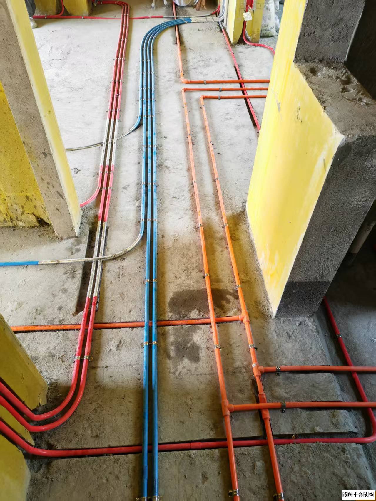 洛陽(yáng)千島裝飾水電改造