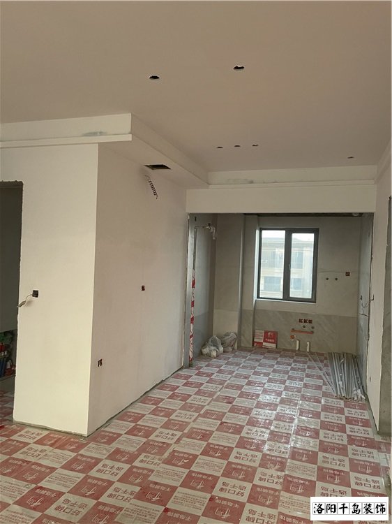 洛陽(yáng)千島裝飾油漆工施工現(xiàn)場(chǎng)